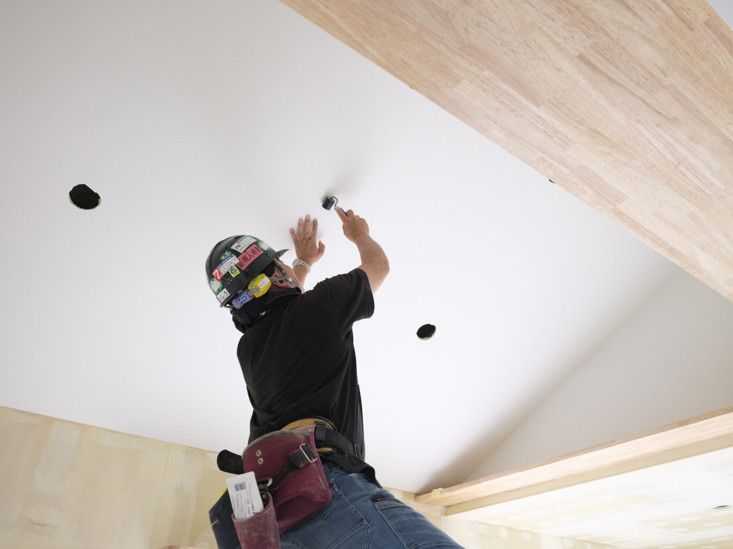 天井クロスの張替え